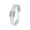 Image 2 : Ladies Cartier 18KT White Gold Diamond Tank Wristwatch