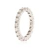Image 2 : 14KT White Gold 1.14 ctw Diamond Ring