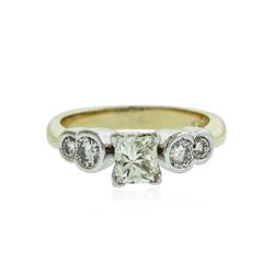 14KT Two-Tone Gold 1.15 ctw Diamond Ring