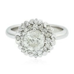 14KT White Gold 1.81 ctw Diamond Ring
