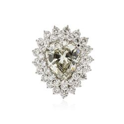 14KT White Gold 9.34 ctw Diamond Ring