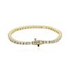 Image 2 : 14KT Yellow Gold 4.94 ctw Diamond Bracelet