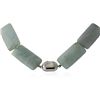 Image 2 : 380.00 ctw Aquamarine Bead Necklace