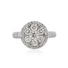 Image 1 : 14KT White Gold 1.35 ctw Diamond Ring