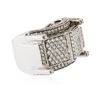Image 2 : 14KT White Gold 1.60 ctw Diamond Ring