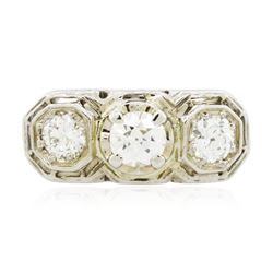 14KT White Gold 1.25 ctw Diamond Ring