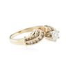 Image 2 : 14KT Yellow Gold 0.75 ctw Diamond Ring