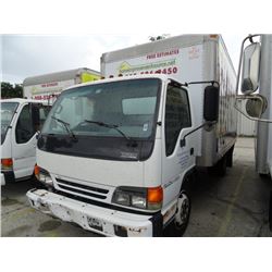 2002 Isuzu NPR Turbo DSL. Cabover 16' Box Truck