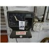 Image 1 : Amano Time Clock w/Card Rack