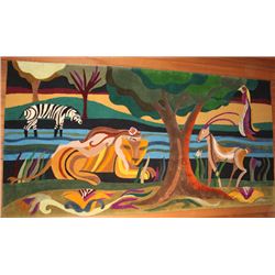 100% WOOL HAND WOVEN IN EDWARD FIELDS FACTORY IN