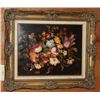 Image 1 : ANTIQUED FRAMED OIL ON CANVAS OF A STUDY OF