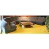 Image 1 : BLUE ITALIAN 6 PIECE CURVED SECTIONAL