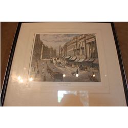 WATERCOLOR  GREY STRET- NEWCASTLE UPON TYNE