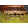 Image 1 : A FINE LOUIS XVI STYLE CENTER TABLE,STANDING ON 8