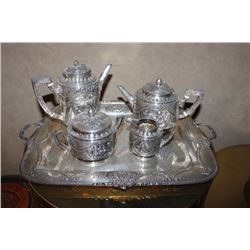STERLING SILVER TEA SERVICE