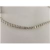 Image 3 : 187-10690:18K white gold diamond neckpiece
