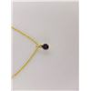 Image 2 : 775-11428:10K yellow gold amethyst pendant