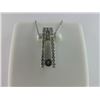 Image 1 : 825-11236:10K white gold aquamarine and diamond