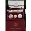Image 1 : 1983,84  OLYMPIC GOLD & SILVER COIN SET-