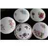 Image 2 : ENGLISH BONE CHINA CUPS & SAUCERS X 5