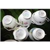 Image 3 : ENGLISH BONE CHINA CUPS & SAUCERS X 5