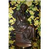 Image 3 : BRONZE SCULPTURE OF MADONNA  AND CHILD  BY