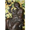 Image 4 : BRONZE SCULPTURE OF MADONNA  AND CHILD  BY