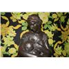Image 5 : BRONZE SCULPTURE OF MADONNA  AND CHILD  BY