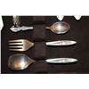 Image 5 : STERLING SILVER CUTLERY IN CASE. NORTHUMBRIA-