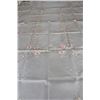 Image 2 : 100% SILK TABLE CLOTH  70 " X 103" WITH 12 COTTON