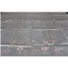 Image 3 : 100% SILK TABLE CLOTH  70 " X 103" WITH 12 COTTON