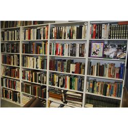 LARGE COLLECTION OF BOOKS   ****NOTE BELOW****