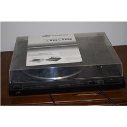 JVC TURNTABLE WITH MANUAL