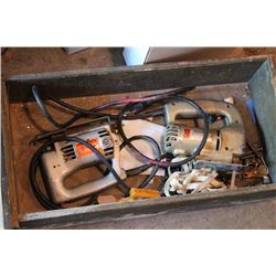 DRAWER WITH 2 JIG SAWS