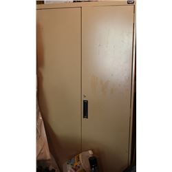 2 DOOR METAL CABINET