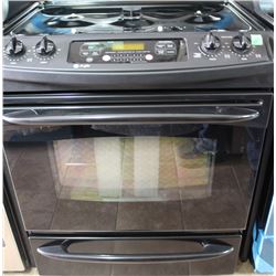 GE PROFILE SELF CLEAN SLIDE IN GAS RANGE