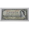 Image 1 : 1954 CANADA $20 DOLLAR BILL -NEAR MINT CONDITION