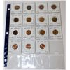 Image 3 : COLLECTION OF US PENNIES VARIOUS DATES FROM 1920