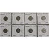Image 10 : COLLECTION OF CANADA DIMES FROM VARIOUS YEARS