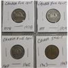 Image 16 : COLLECTION OF CANADA NICKELS SMALL & LARGE FROM