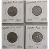Image 19 : COLLECTION OF CANADA NICKELS SMALL & LARGE FROM