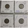 Image 3 : COLLECTION OF CANADA NICKELS SMALL & LARGE FROM