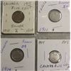 Image 4 : COLLECTION OF CANADA NICKELS SMALL & LARGE FROM