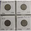 Image 7 : COLLECTION OF CANADA NICKELS SMALL & LARGE FROM