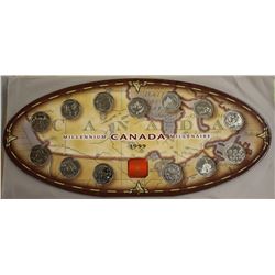 RCM 1999 MILLENIUM QUARTER SET