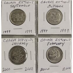 CANADA QUARTERS SEPTEMBER 1999 TO DECEMBER 2000