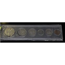 CANADA COIN SET-DOLLAR,HALF DOLLAR,QUARTER,DIME,