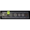 Image 1 : CANADA COIN SET-DOLLAR,HALF DOLLAR,QUARTER,DIME,