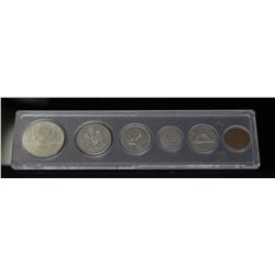 CANADA COIN SET-DOLLAR,HALF DOLLAR,QUARTER,DIME,