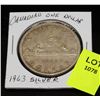 Image 1 : CANADA 1963 SILVER DOLLAR